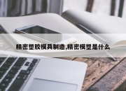 精密塑胶模具制造,精密模塑是什么
