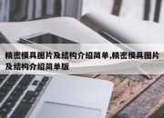 精密模具图片及结构介绍简单,精密模具图片及结构介绍简单版