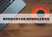 模具制造过程与流程,模具制造的主要流程