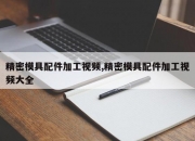 精密模具配件加工视频,精密模具配件加工视频大全